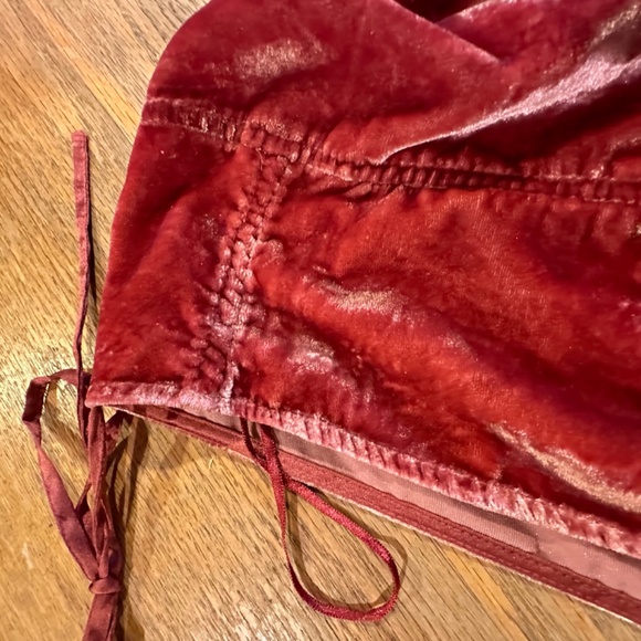 Free People - Velvet Tunic / Dress - Size Medium - Picture 7 of 8